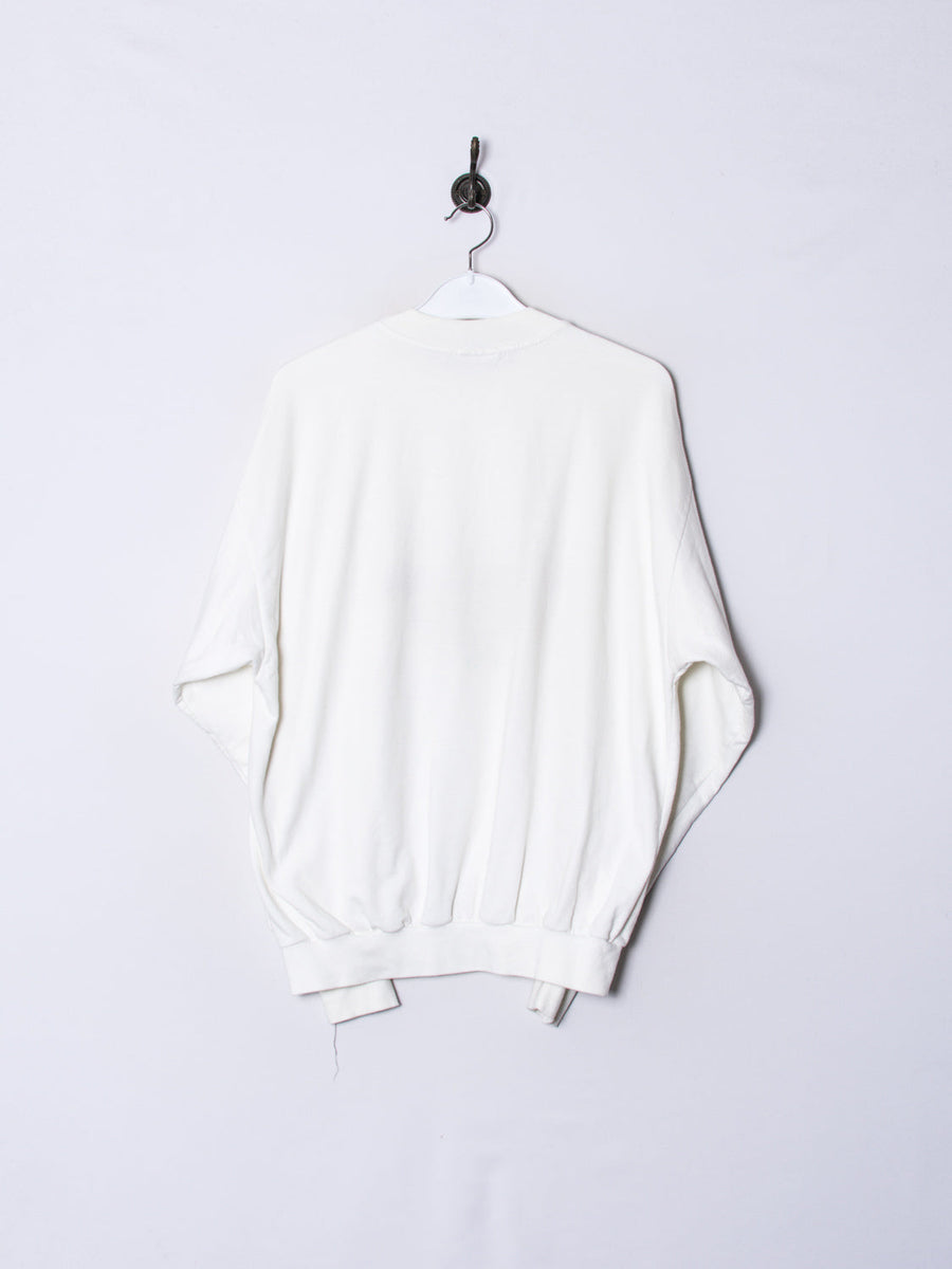 Reebok White Retro Sweatshirt