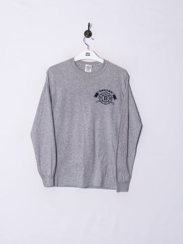 Boston Fire Gildan Long Sleeves Tee