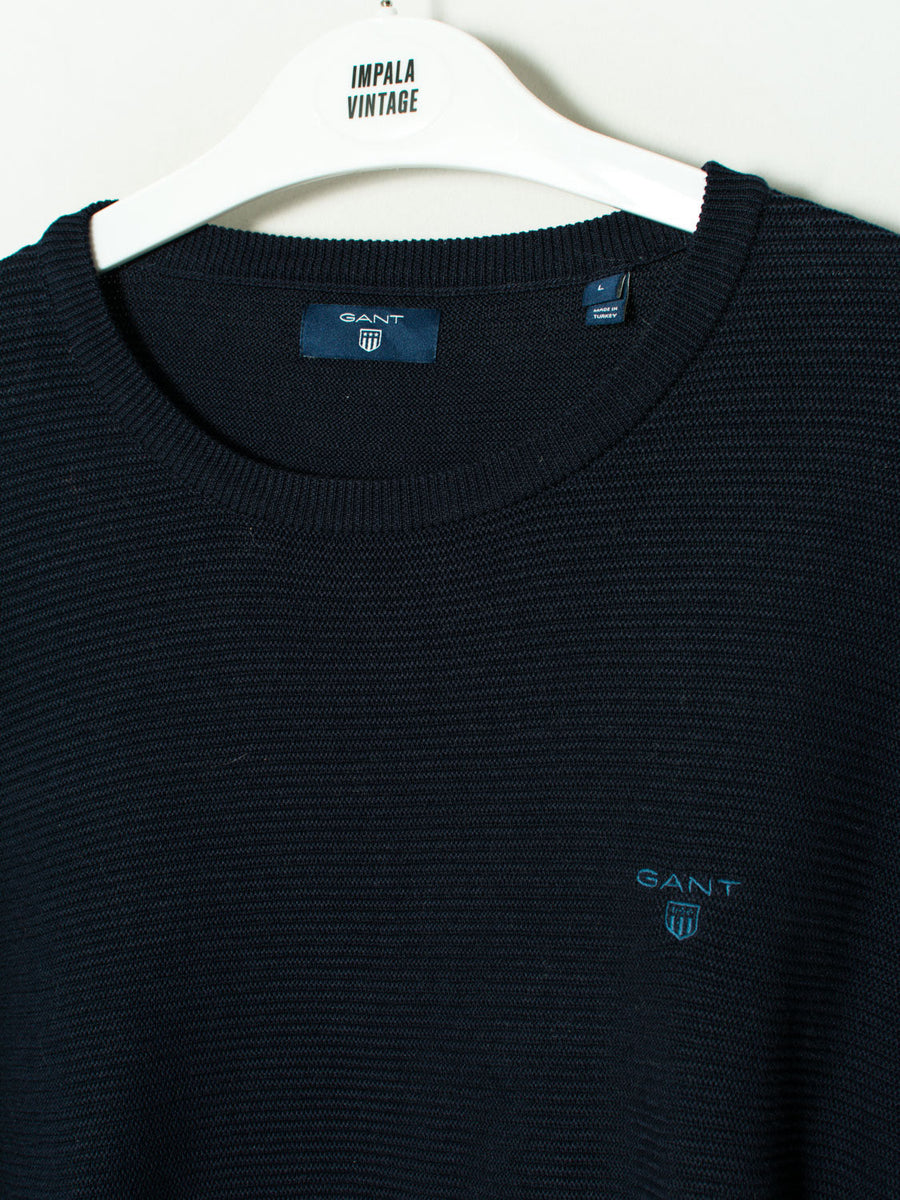 GANT Navy Blue Sweater