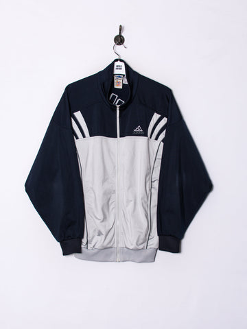 Adidas Grey & Blue Tracksuit