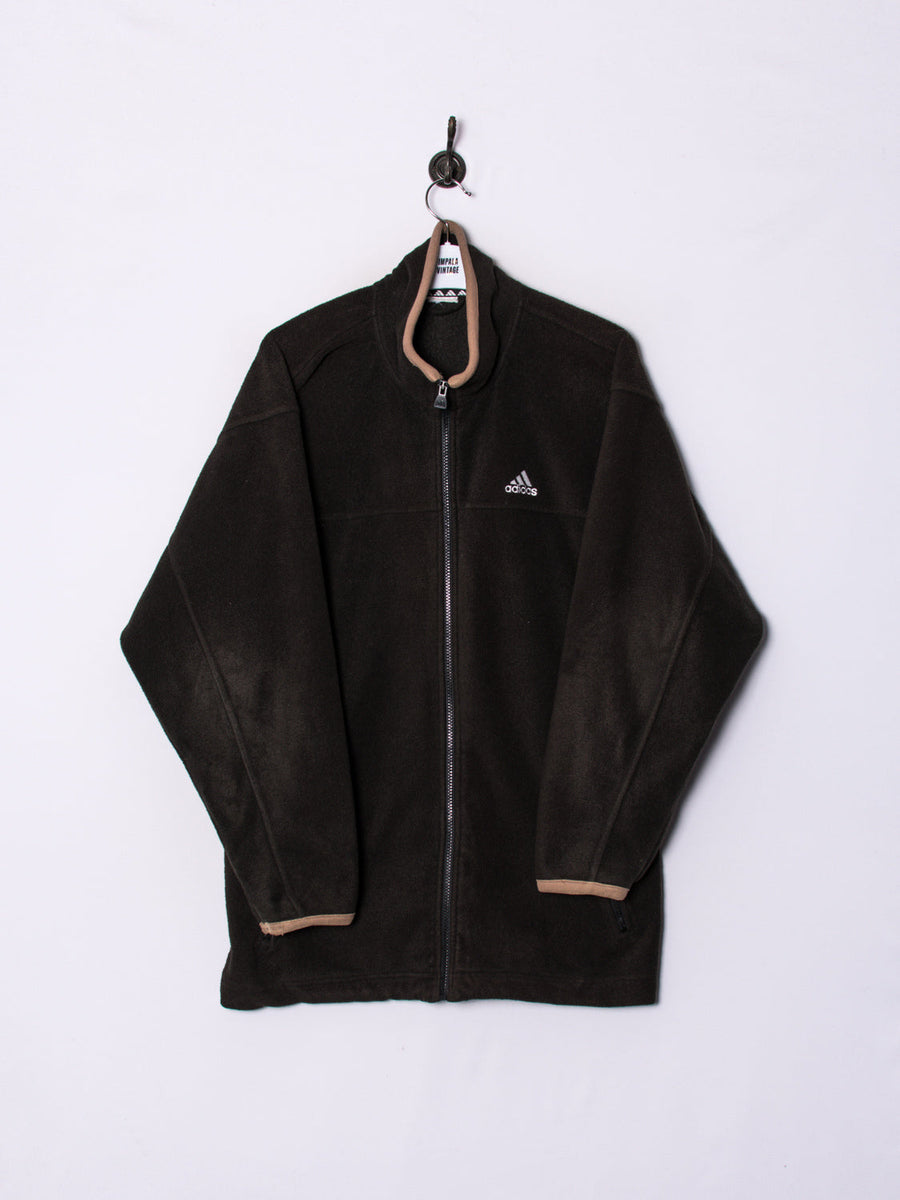 Adidas Black Zipper Fleece