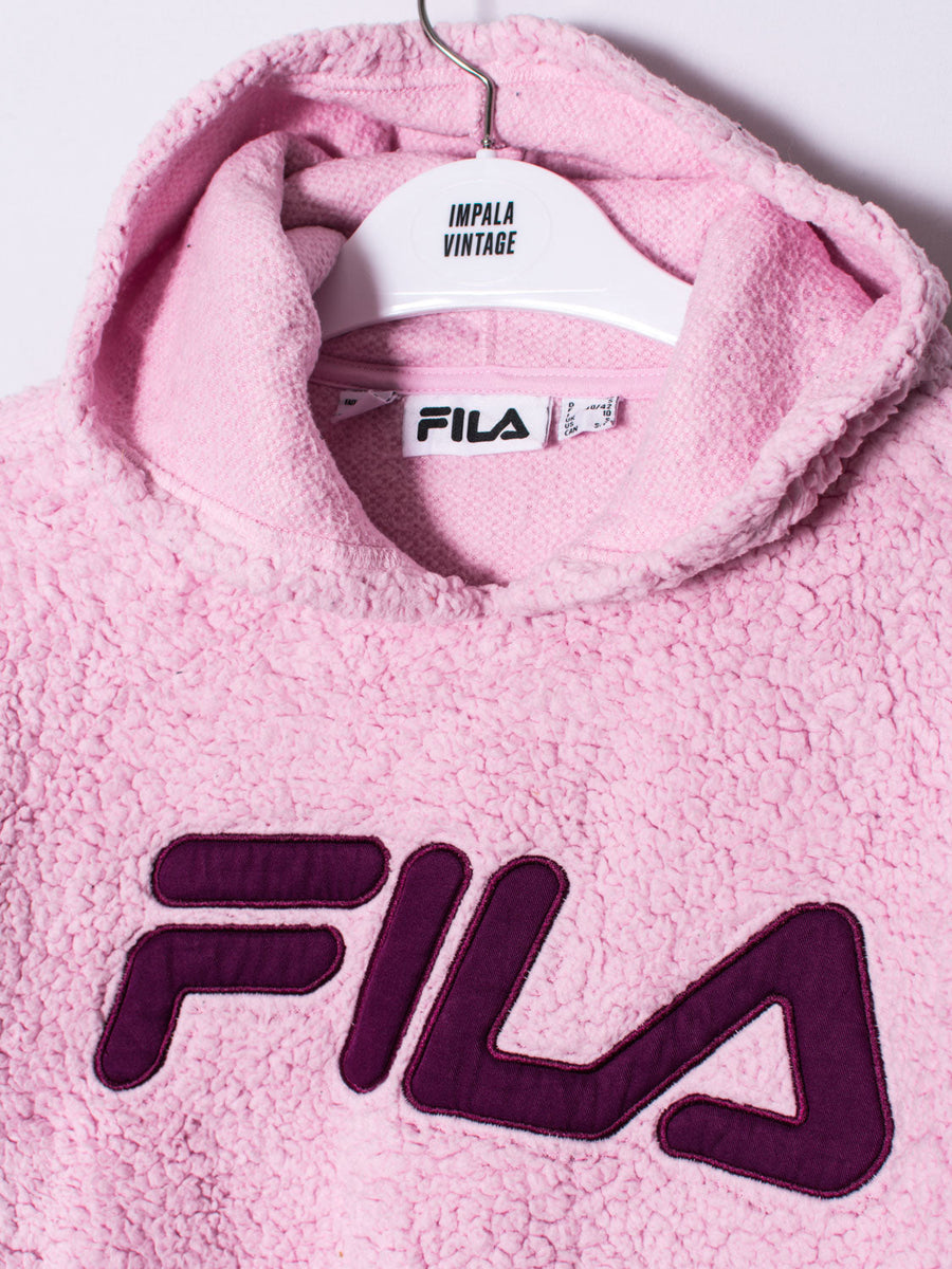 Fila Pink Fleeced Hoodie