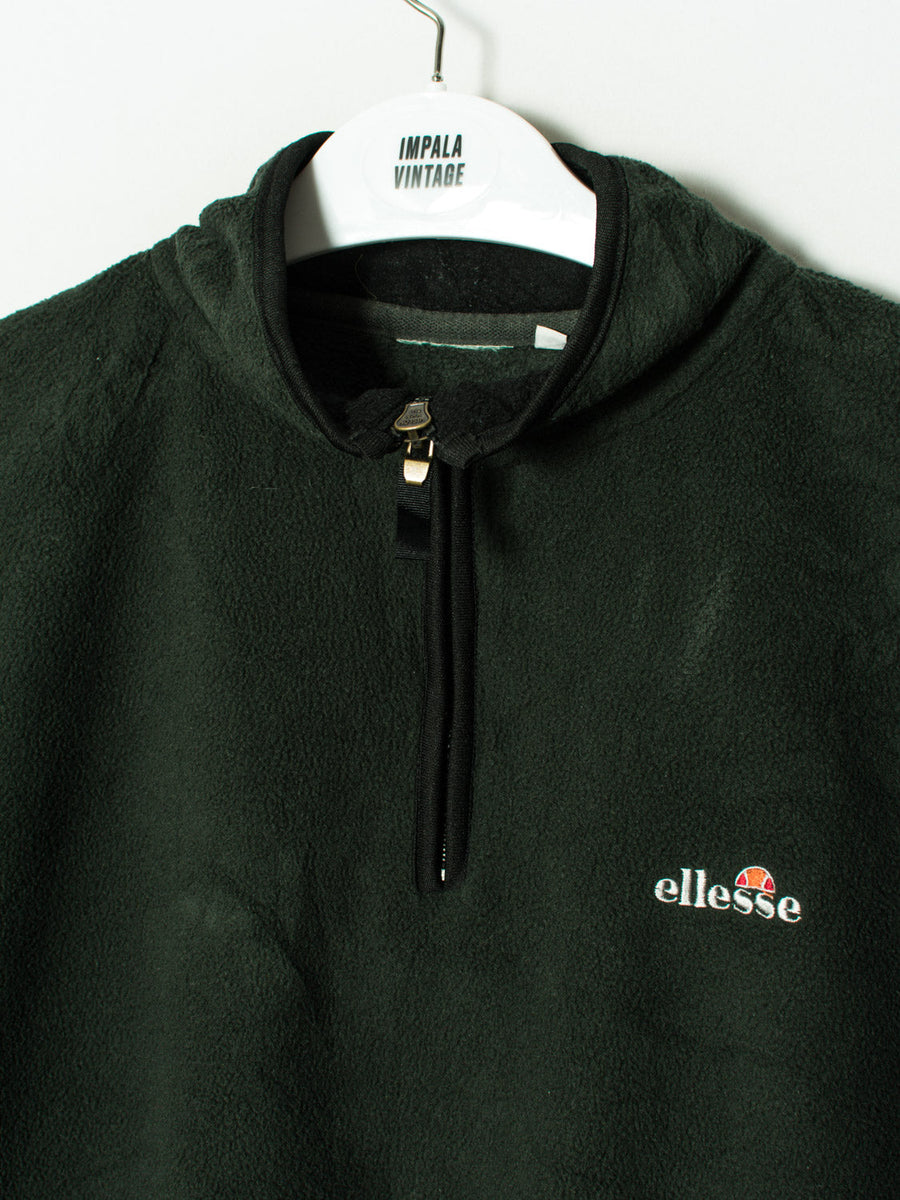 Ellesse Green 1/3 Zipper Fleece