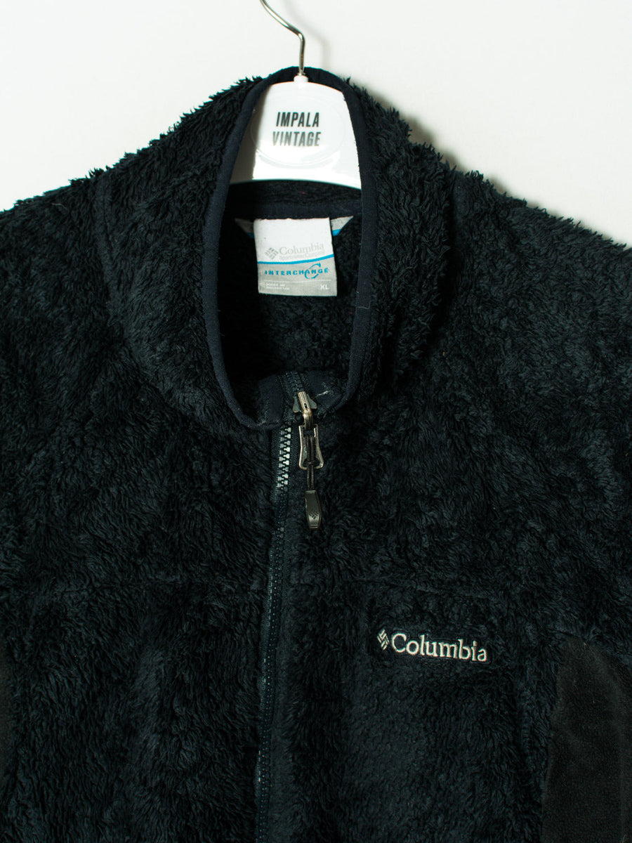 Columbia Interchange Navy Blue Fleece