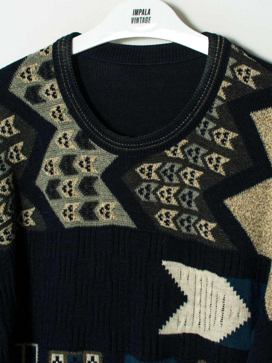 Blue Flag Raundneck Sweater