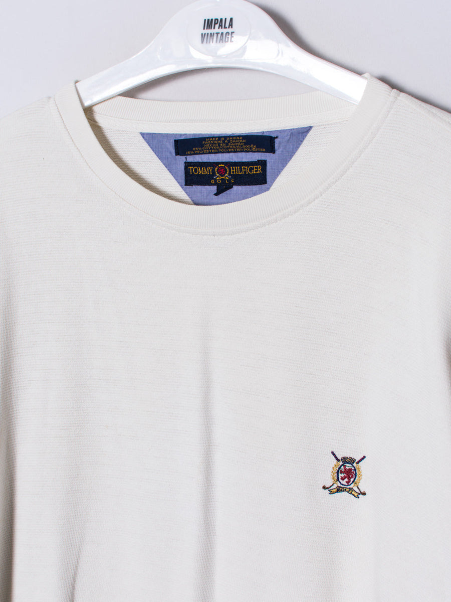 Tommy Hilfiger Golf White Sweatshirt