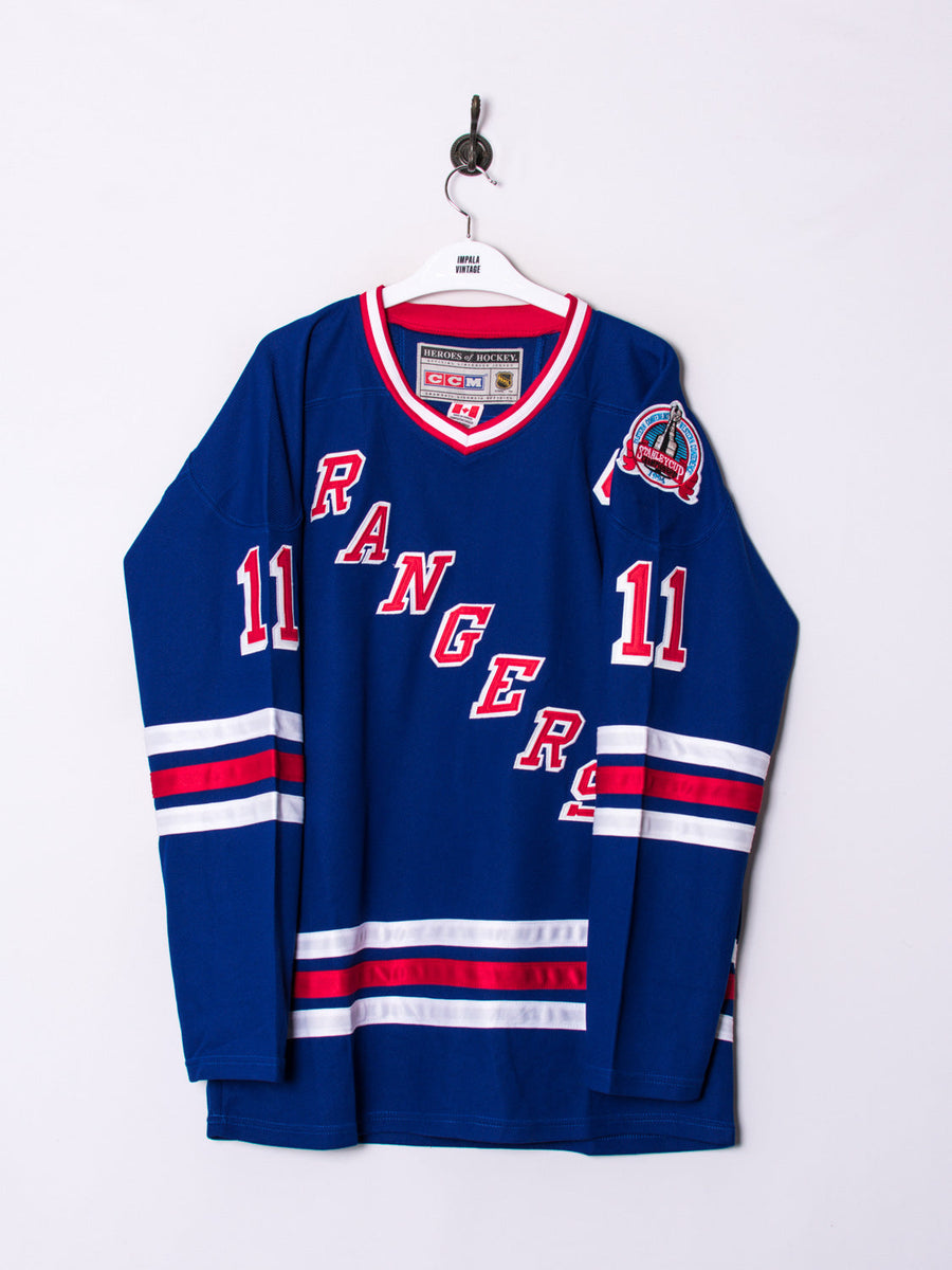 Rangers CCM Official NHL 90's Jersey