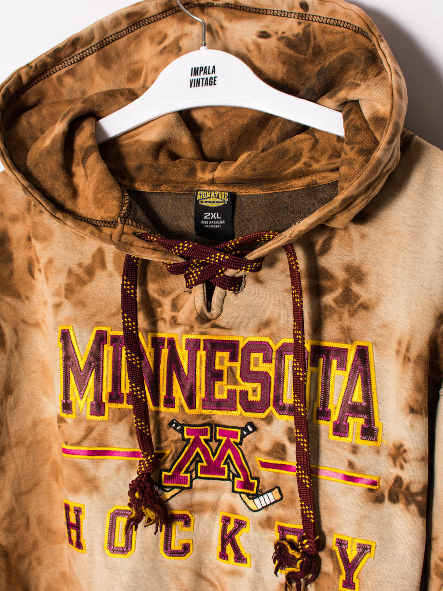 Minnesota Hockey Signature Tie Dye Hoodie