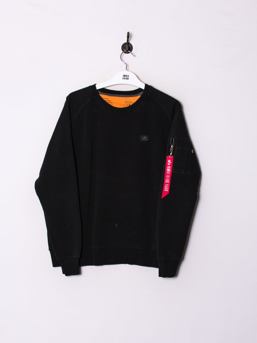 Alpha Industries Black Sweatshirt