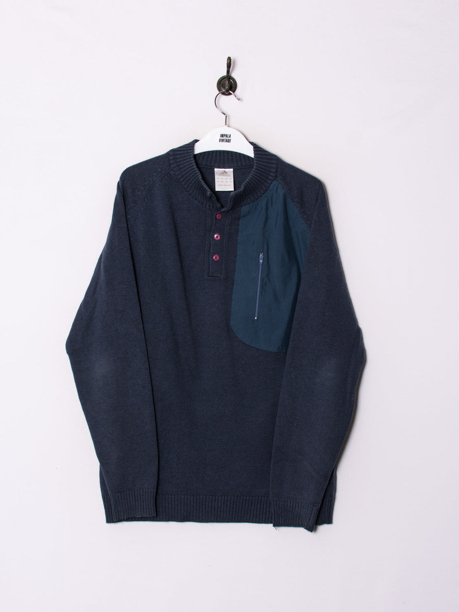 Adidas Navy Blue Sweater