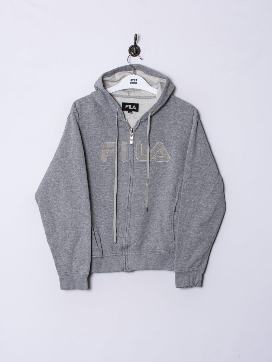 Fila Grey Zipper Hoodie