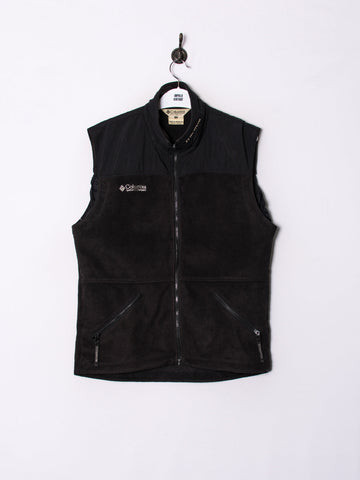 Columbia Titanium Black Fleeced Vest