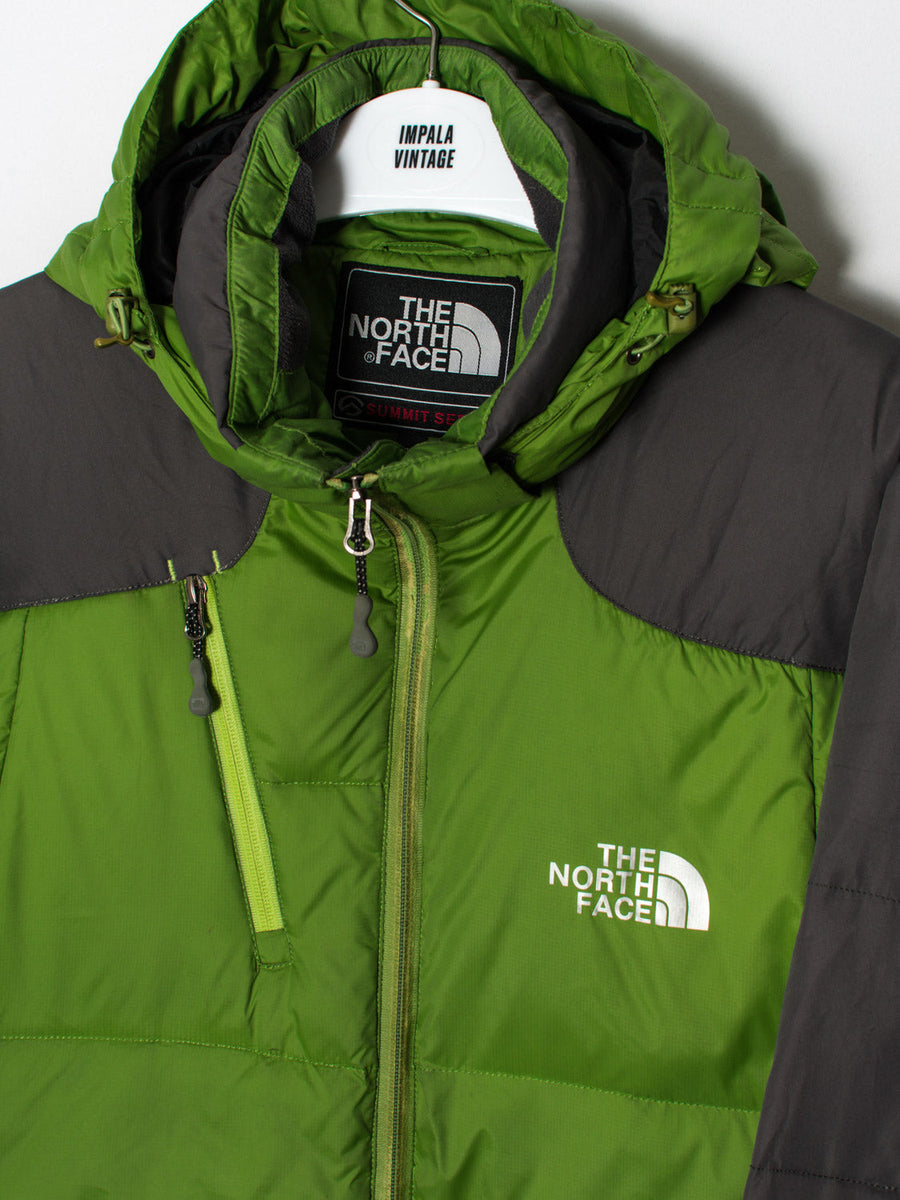 The North Face Summit Series Green Puffer Jacket