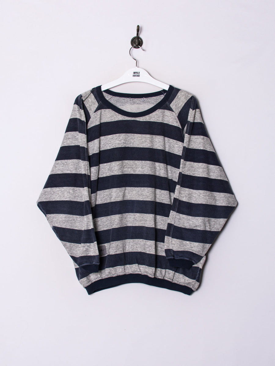 Code 02 Stripes Retro Sweatshirt