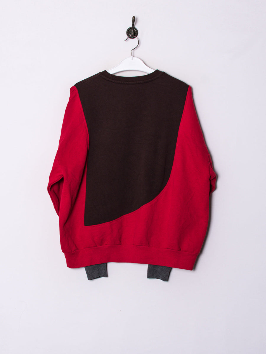 Nike Red & Brown Rework Sweatshirt