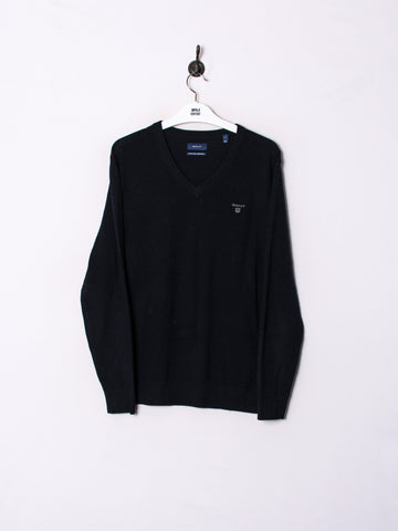 Gant V-Neck Lambswool Sweater