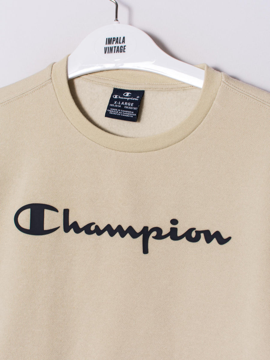 Champion Cream Sweatshirt