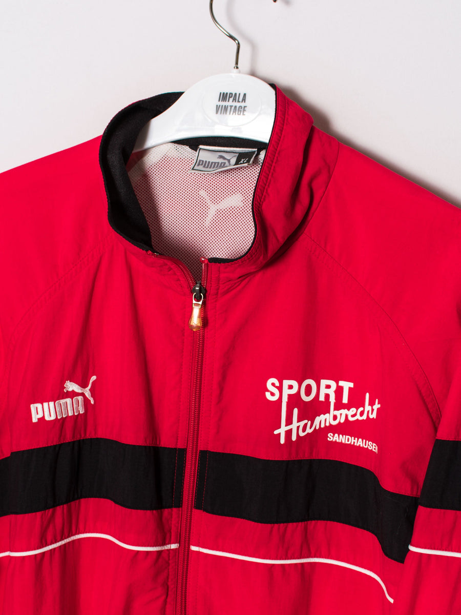 Puma Red Track Jacket