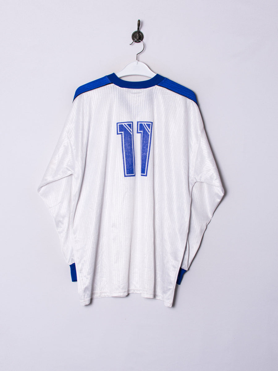 Puma White Long Sleeves Retro Jersey