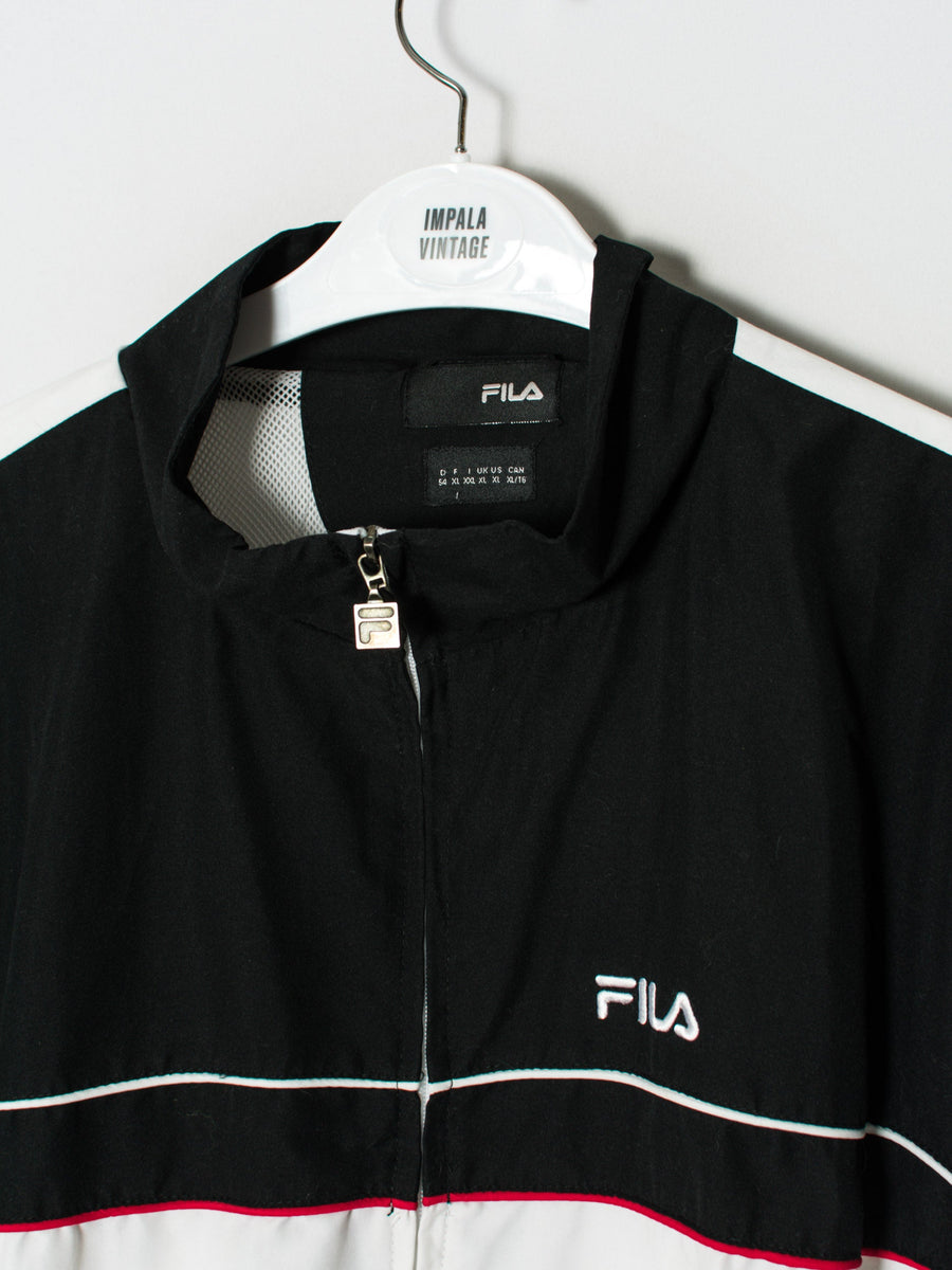 Fila Black & White Track Jacket