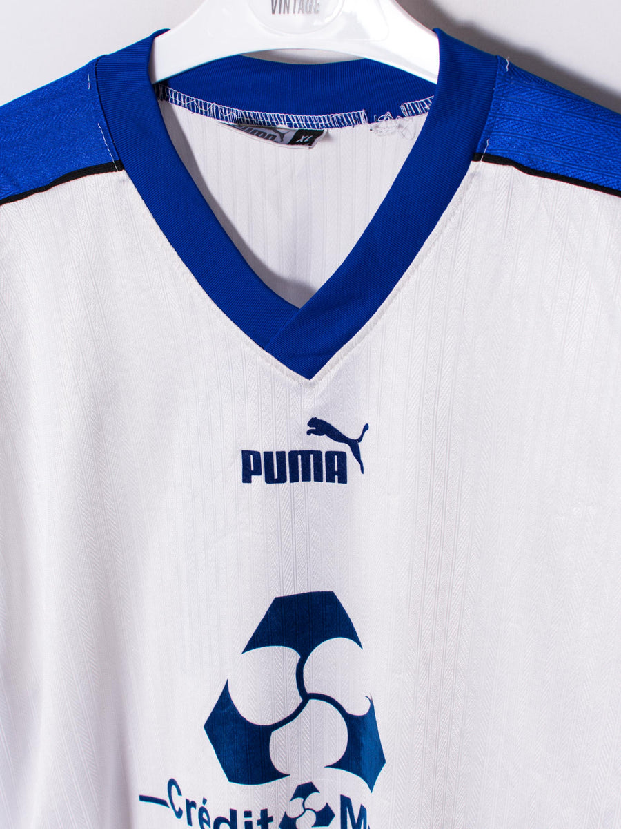 Puma White Long Sleeves Retro Jersey