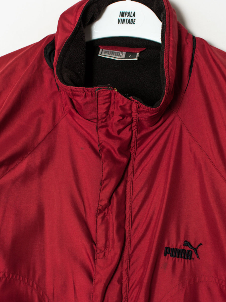 Puma Red Long Heavy Jacket