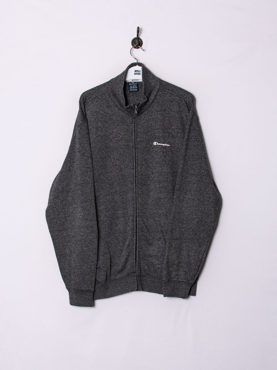 Champion Grey Zipper Sweatshirt