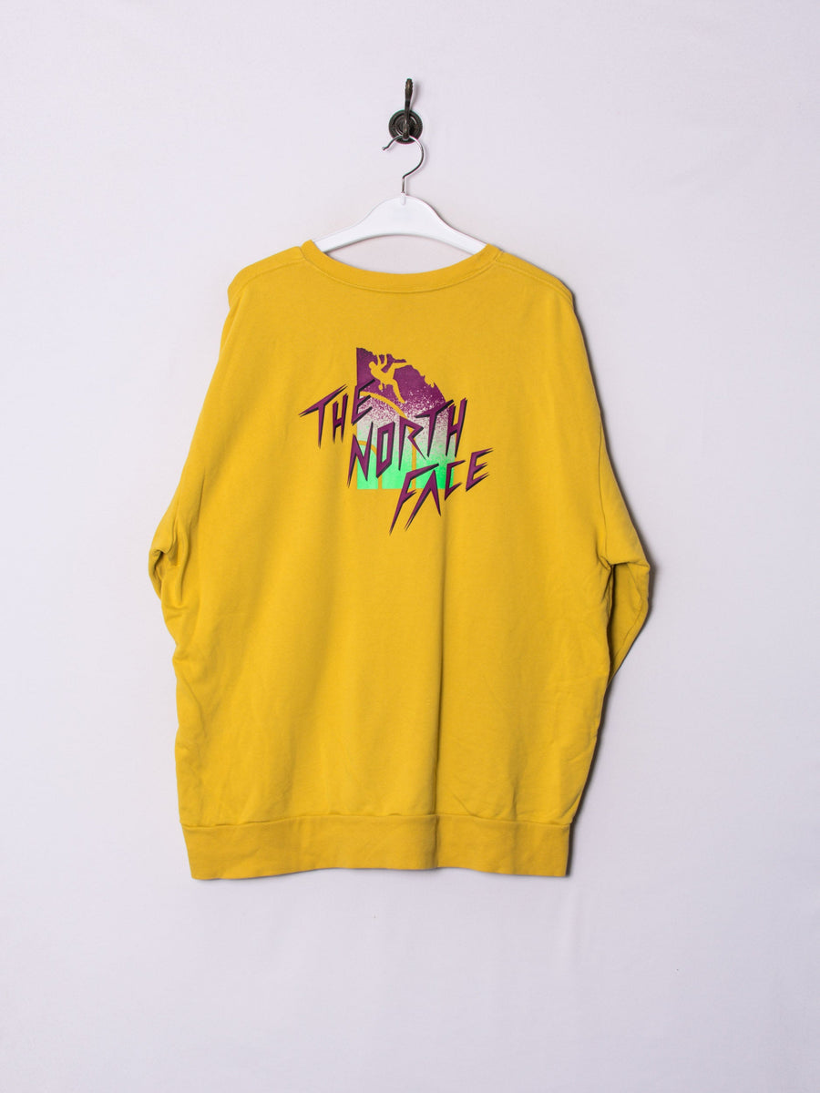 The North Face Yellow Sweatshirt