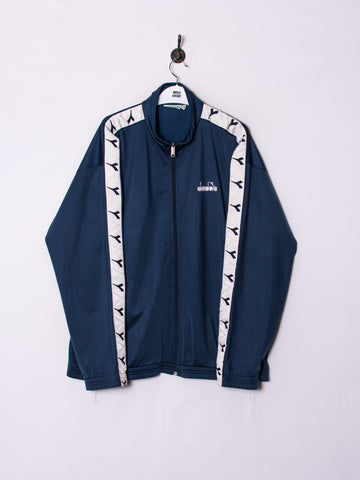 Diadora Navy Blue I Track Jacket