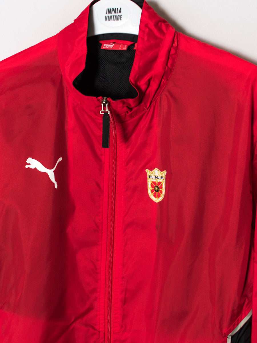 Federacion Navarra Futbol Puma Official Football Light Jacket