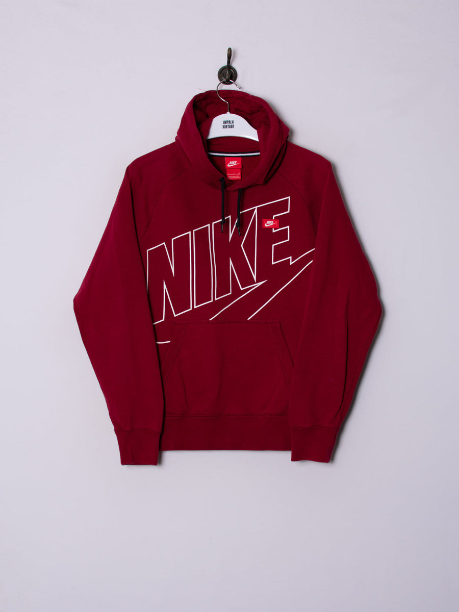 Nike Burgundy Hoodie