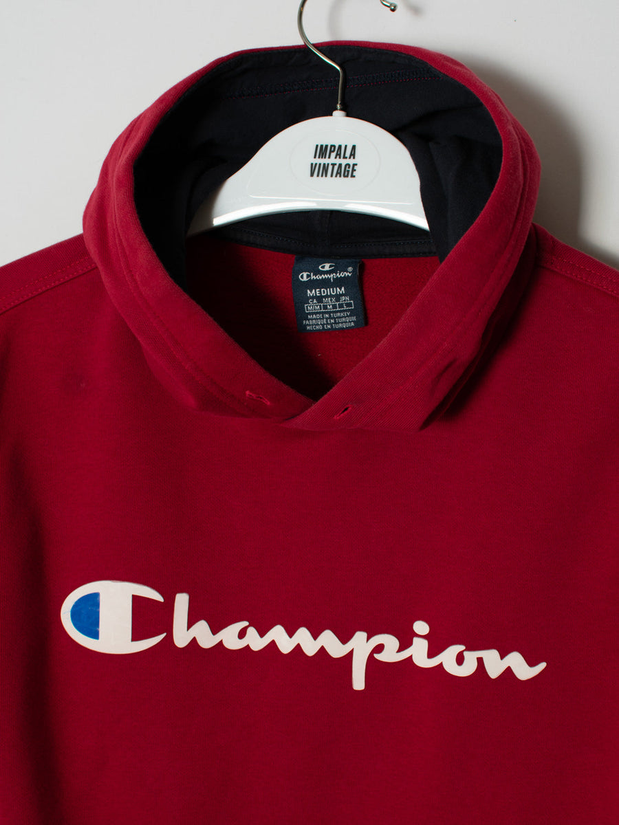 Champion Burgundy Hoodie