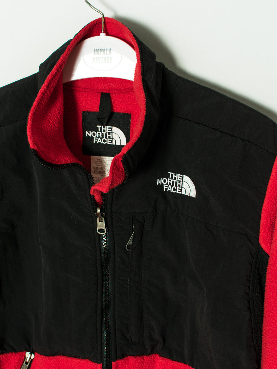 The North Face Black Red Fleece