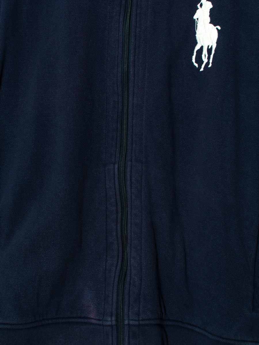 Polo Ralph Lauren Blue Zipper Sweatshirt