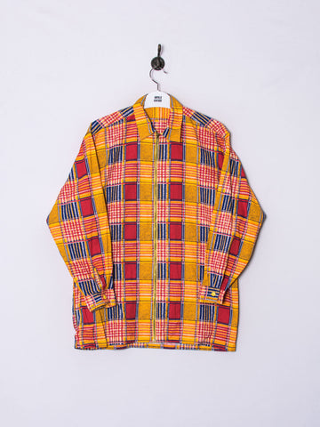 Orange Square Track Jacket