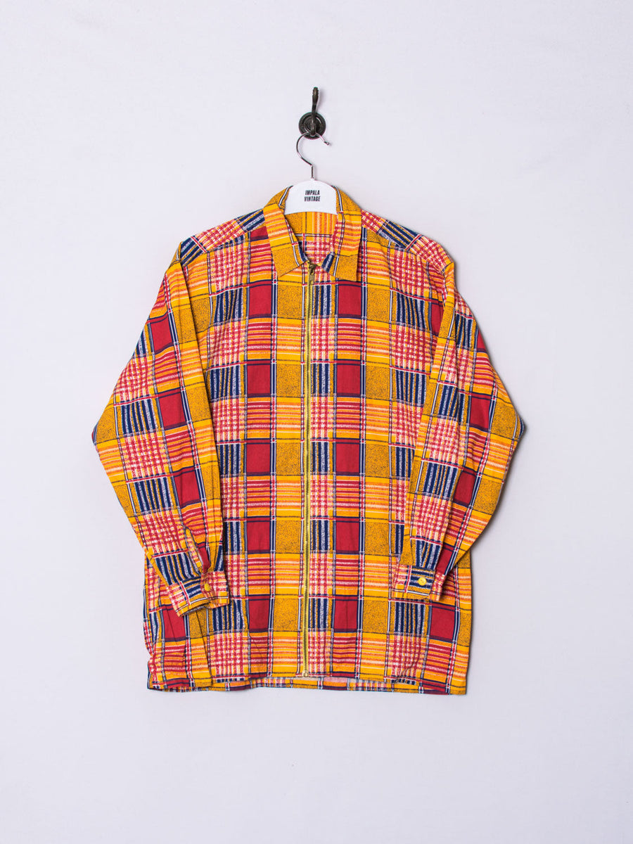 Orange Square Track Jacket