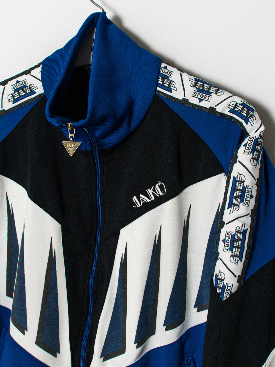 Jako Blue & Black Track Jacket