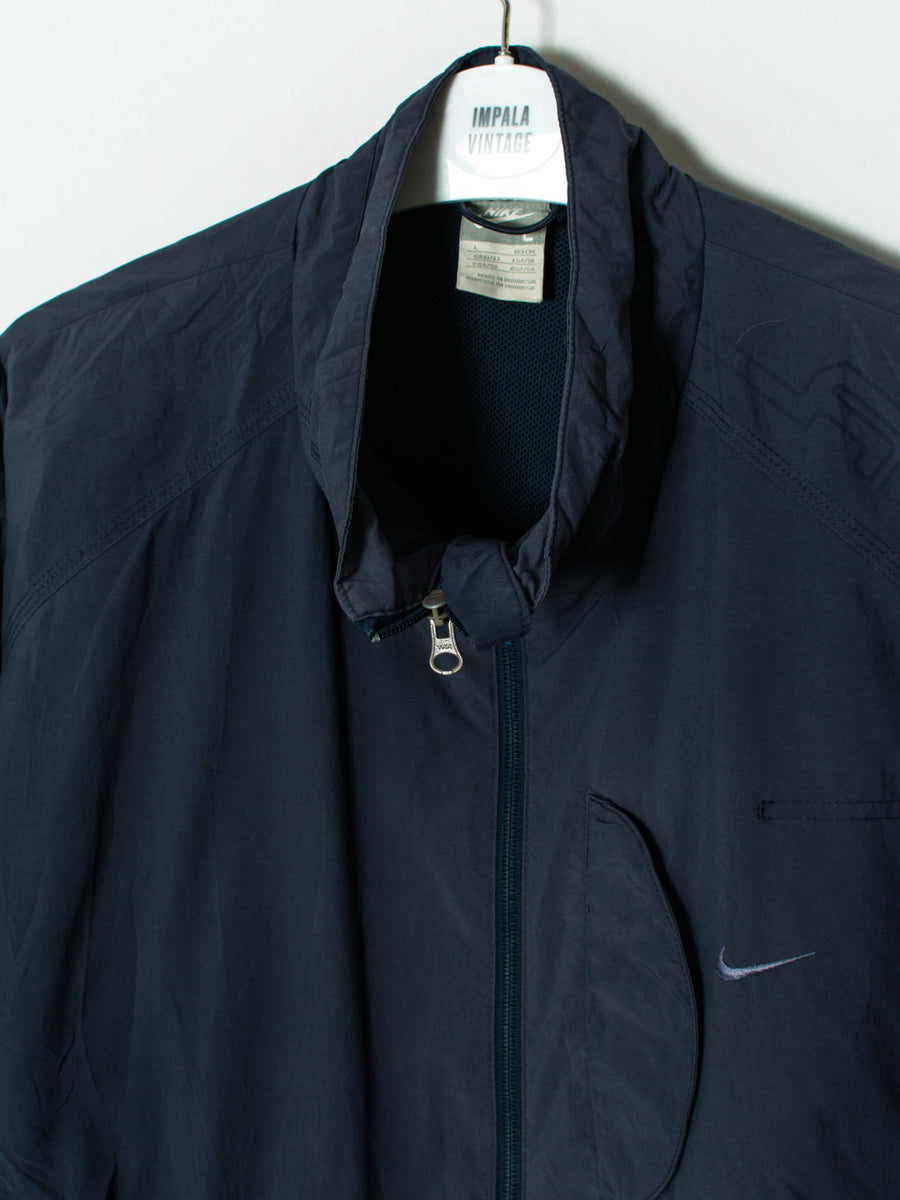 Nike Navy Blue Long Track Jacket