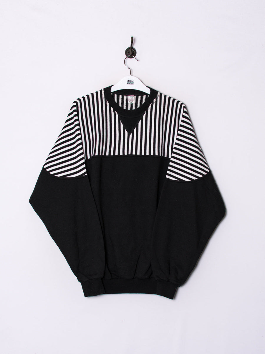 Black Stripes Sweatshirt