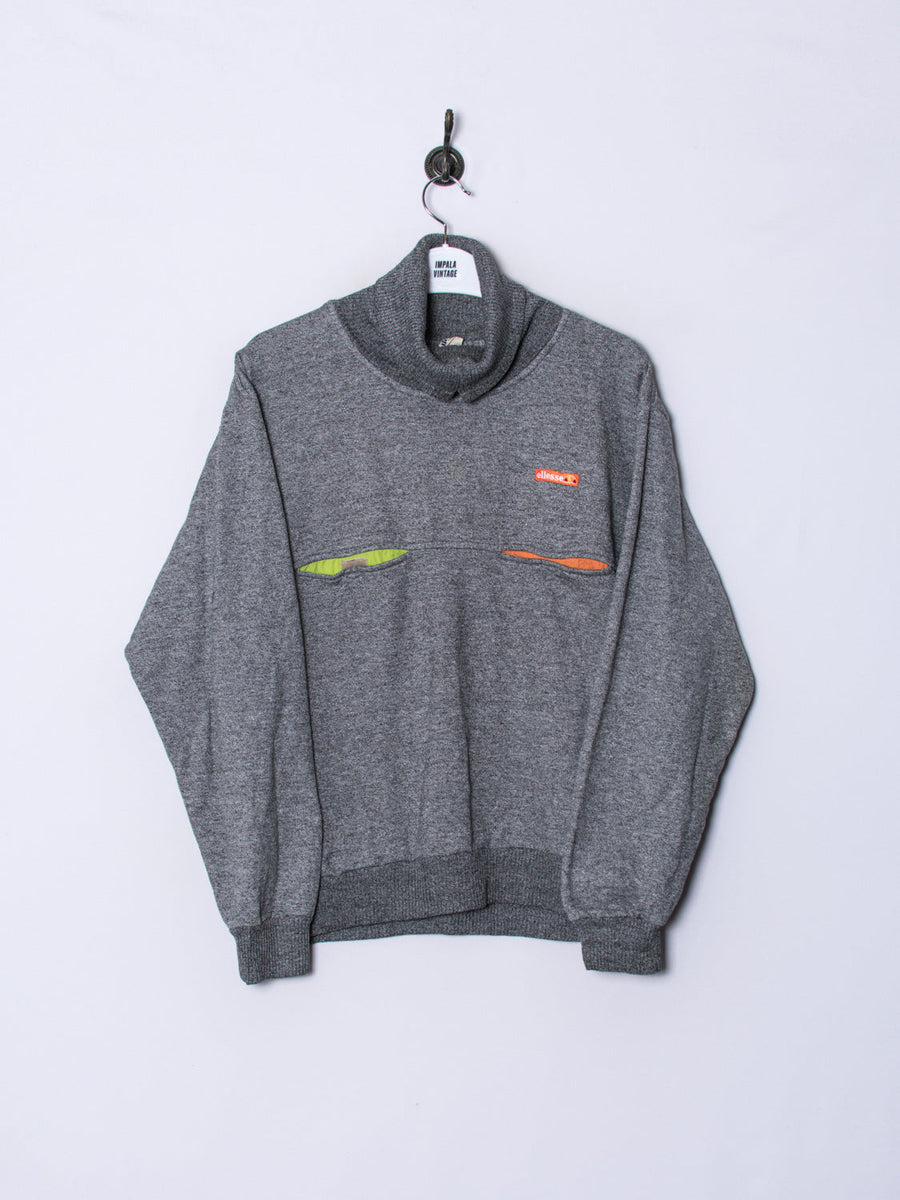 Ellesse Grey Turtleneck Sweatshirt