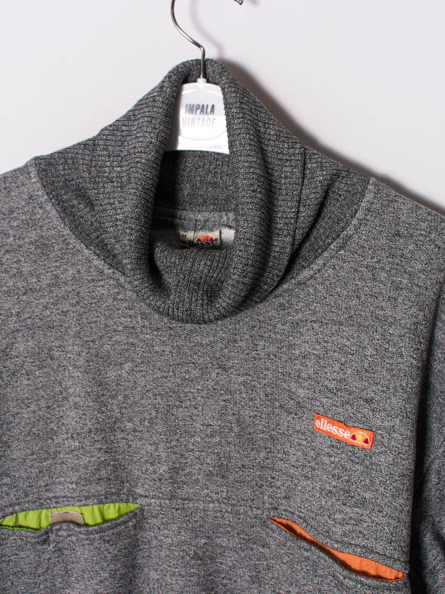 Ellesse Grey Turtleneck Sweatshirt