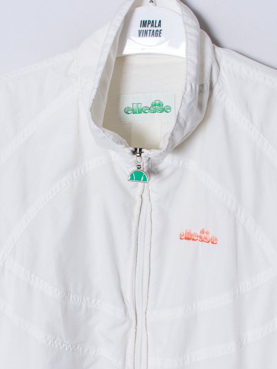 Ellesse White Shell Jacket