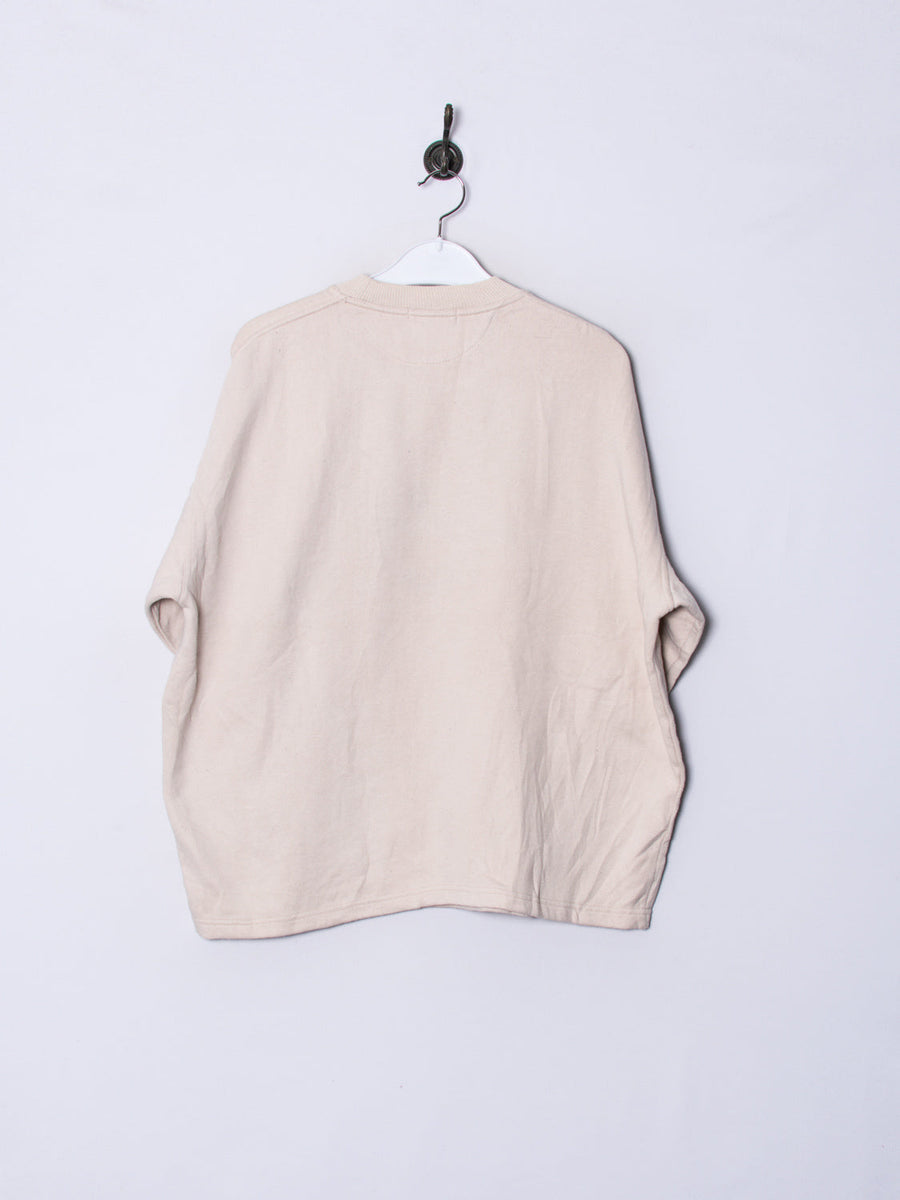 Naf Naf Cream Sweatshirt