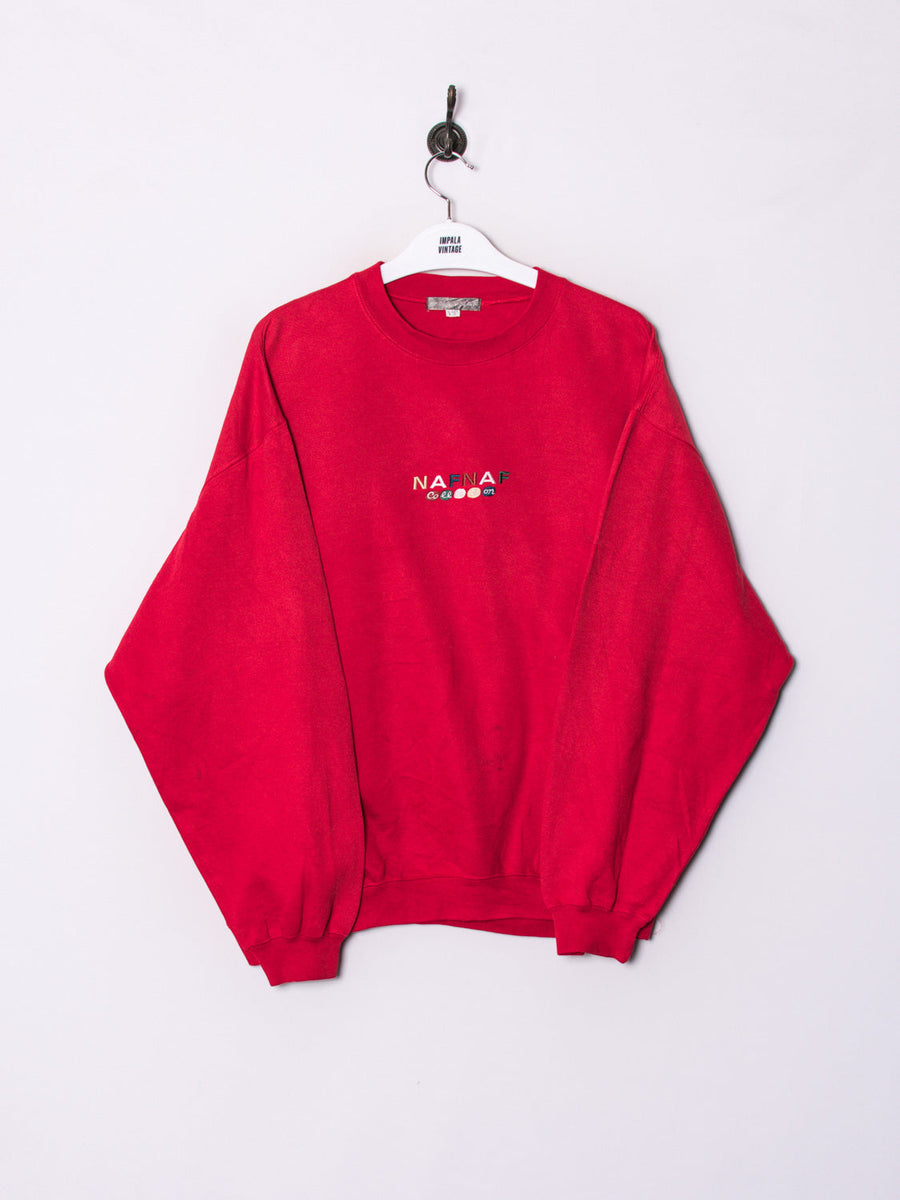 Naf Naf Red Sweatshirt