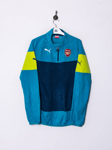 Arsenal FC Puma Official Football Warm cell 1/3 Zipper Fleece