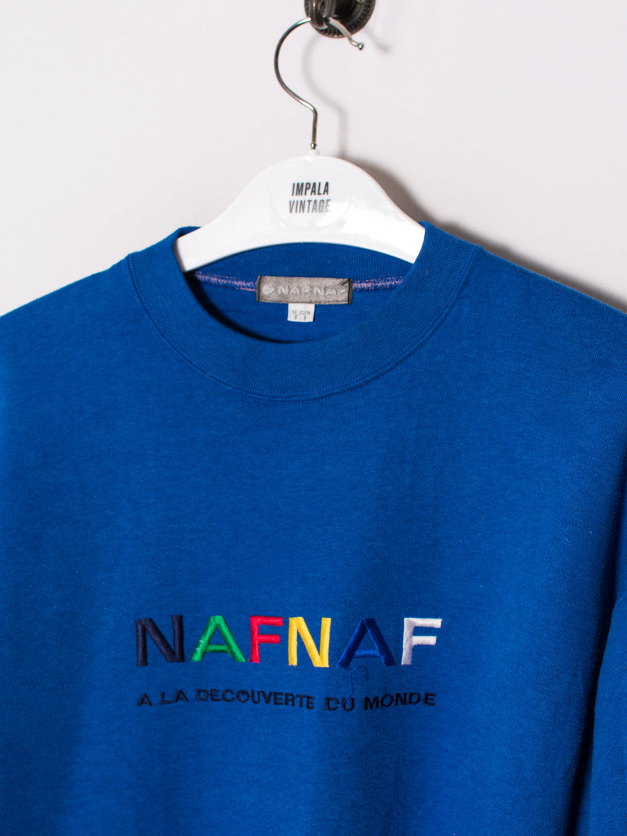 Naf Naf Blue Sweatshirt