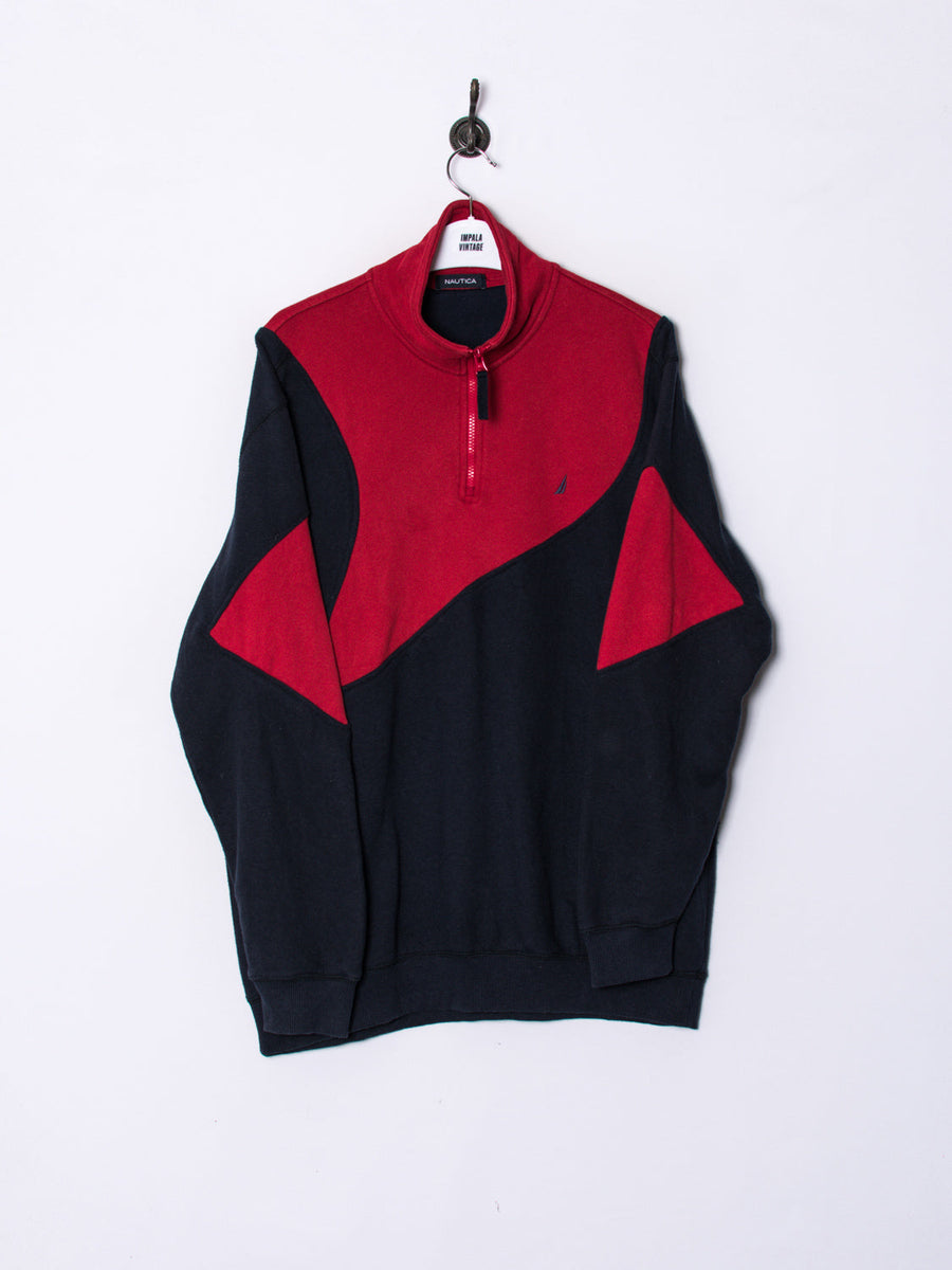 Nautica 1/3 Zipper Rework Sweatshirt