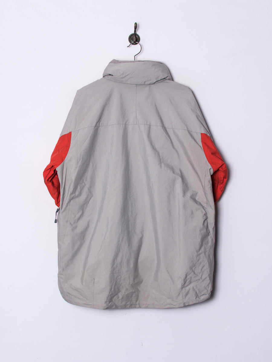 Helly Hansen Grey & Orange Fleeced + Jacket