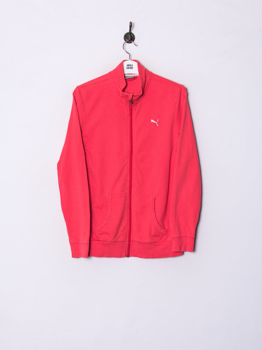 Puma Salmon Zipper Sweatshirt