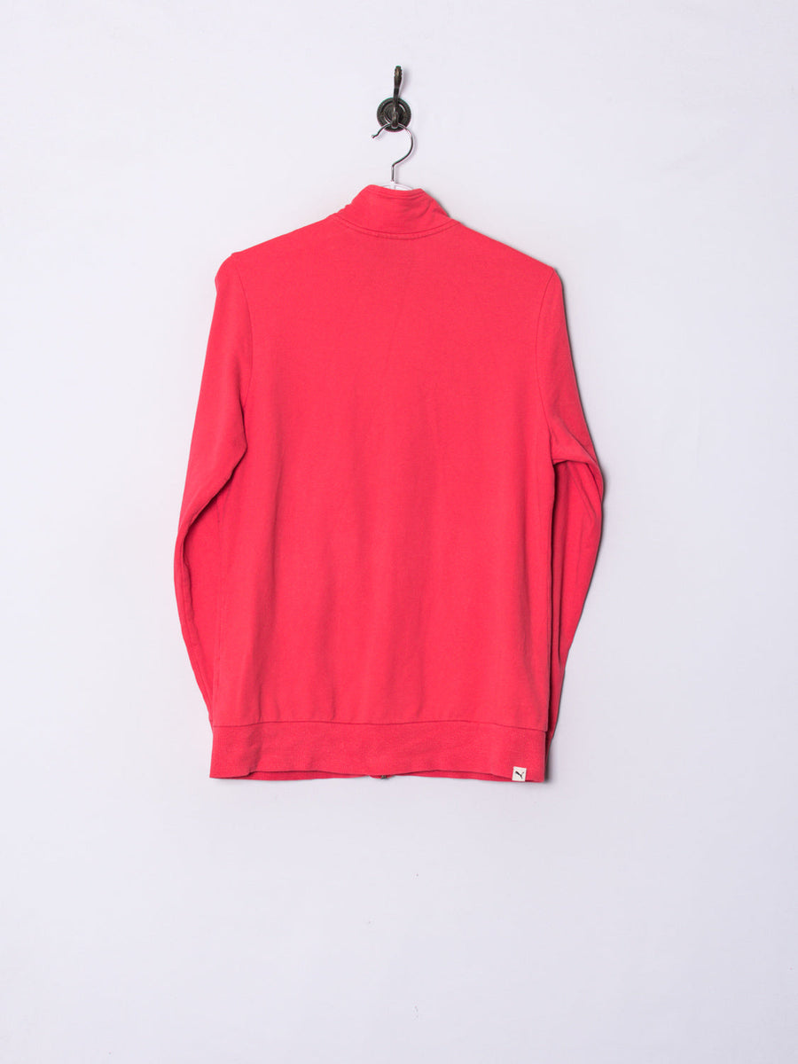 Puma Salmon Zipper Sweatshirt